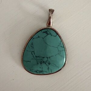Premier Designs Turquoise Clip + Slide Pendant